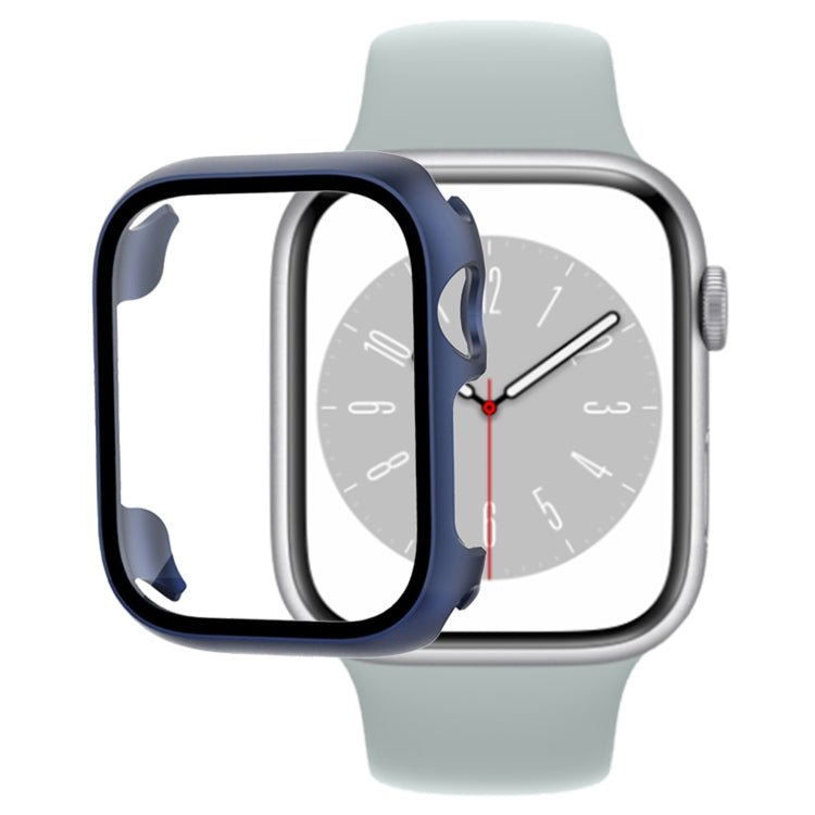 Tempered Glass Film PC Watch Case For Apple Watch Series 9 / 8 / 7 41mm