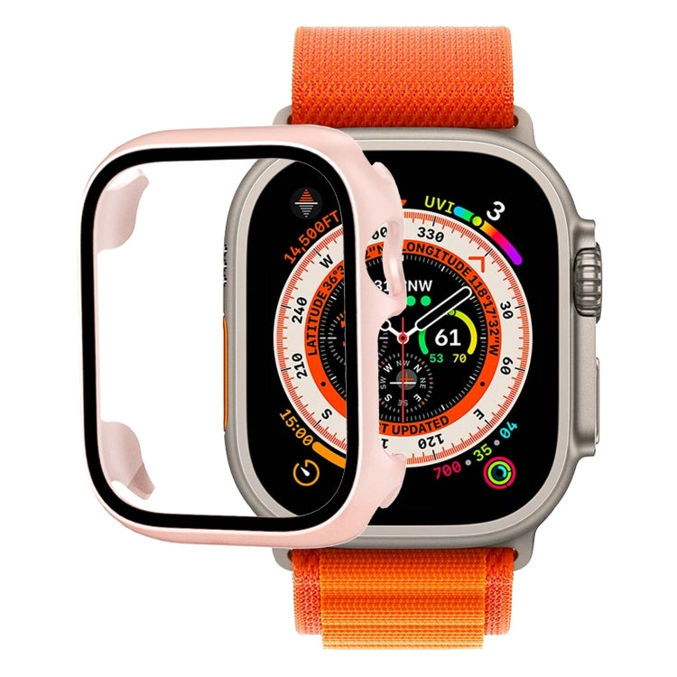 Tempered Glass Film PC Watch Case For Apple Watch Ultra 49mm / Apple Watch Ultra 2 49mm
