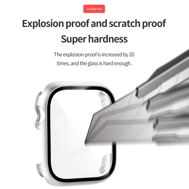 Tempered Glass Film PC Watch Case For Apple Watch Ultra 49mm / Apple Watch Ultra 2 49mm