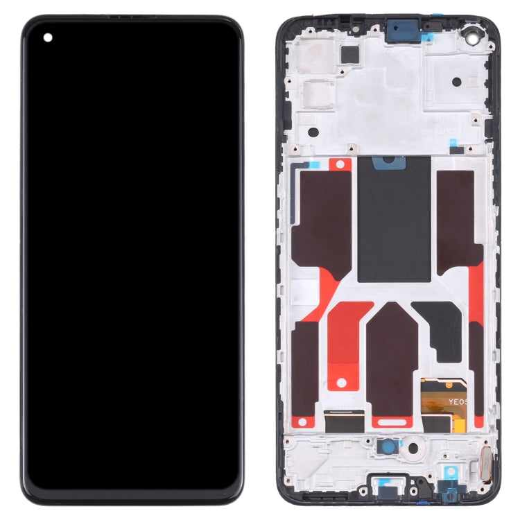 Original LCD Screen For Oneplus Nord CE 5G Digitizer Full Assembly with Frame