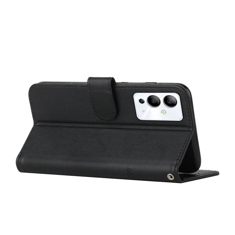 For Infinix Note 12 5G / 12 Pro Stitching Calf Texture Buckle Leather Phone Case