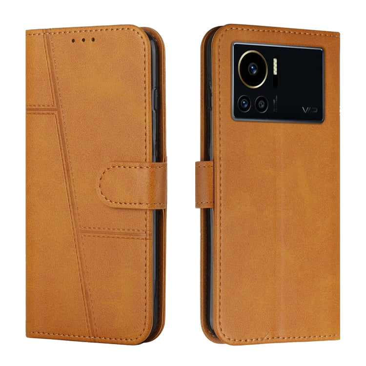 For Infinix Note 12 VIP Stitching Calf Texture Buckle Leather Phone Case