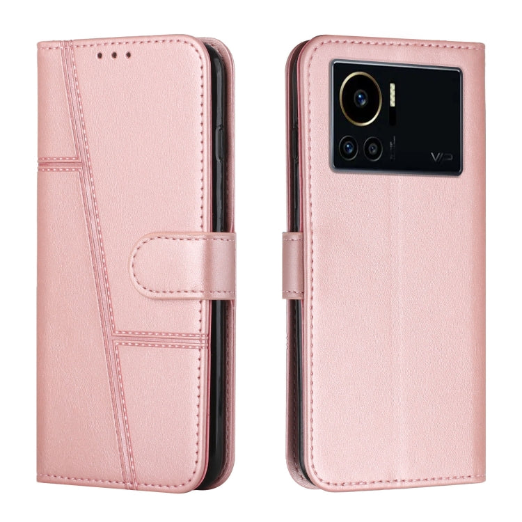 For Infinix Note 12 VIP Stitching Calf Texture Buckle Leather Phone Case