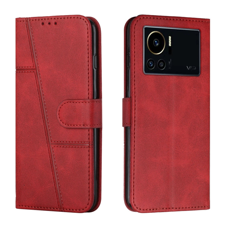 For Infinix Note 12 VIP Stitching Calf Texture Buckle Leather Phone Case
