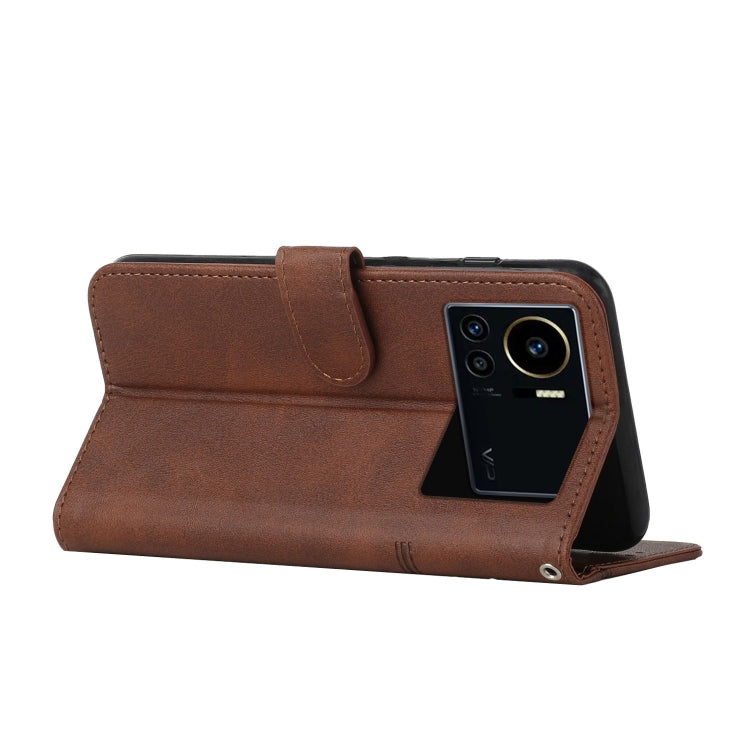 For Infinix Note 12 VIP Stitching Calf Texture Buckle Leather Phone Case