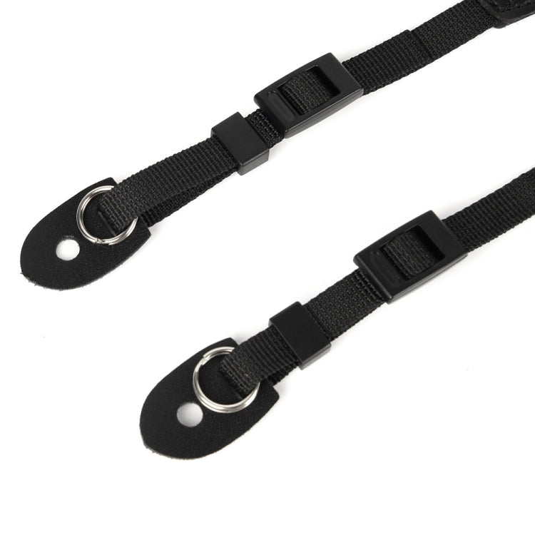 CADeN H50 Retro Camera Neck Hand Strap, Size:42 x 0.5 x 3.8cm Black