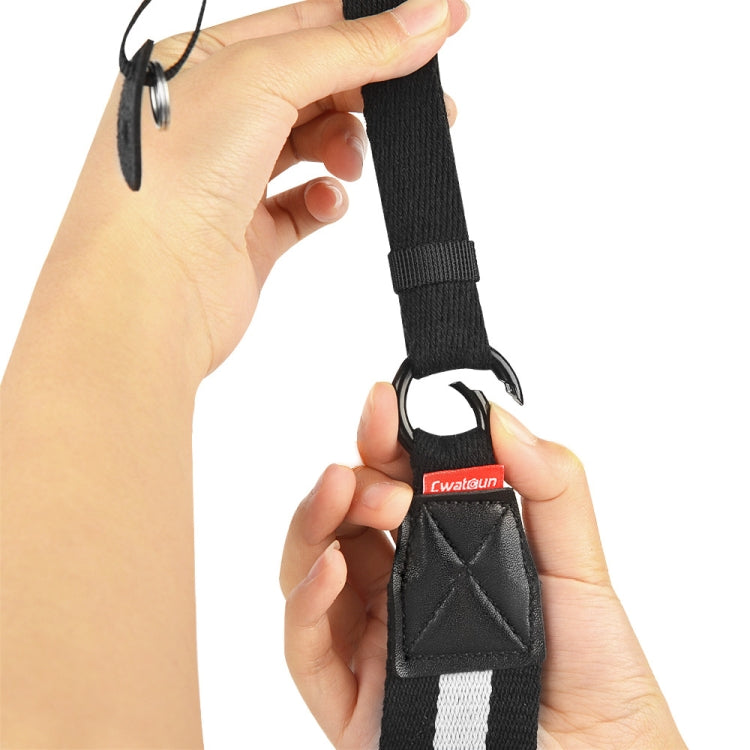 CADeN H50 Retro Camera Neck Hand Strap, Size:42 x 0.5 x 3.8cm Black