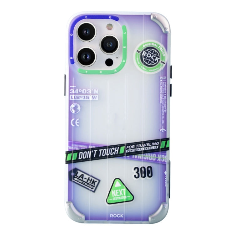 For iPhone 14 Pro ROCK InShare Travel Series PC+TPU Phone Case