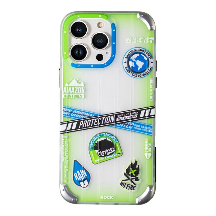 For iPhone 14 Pro ROCK InShare Travel Series PC+TPU Phone Case