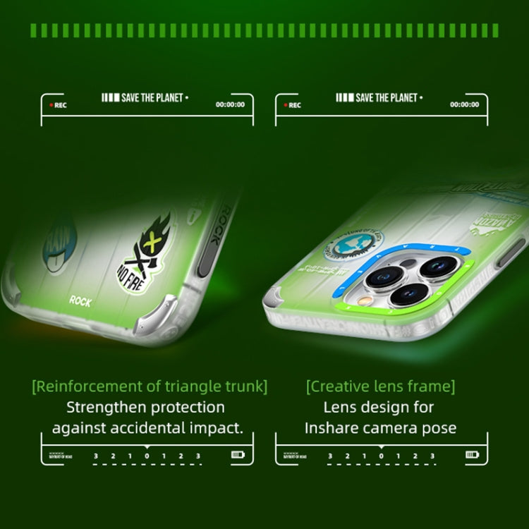 For iPhone 14 Pro ROCK InShare Travel Series PC+TPU Phone Case