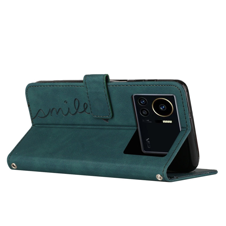 For Infinix Note 12 VIP Skin Feel Heart Pattern Leather Phone Case