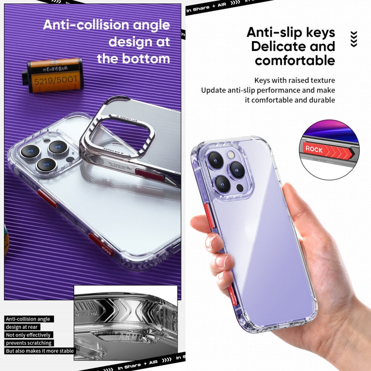 For iPhone 14 Pro Max ROCK Air InShare Phone Case