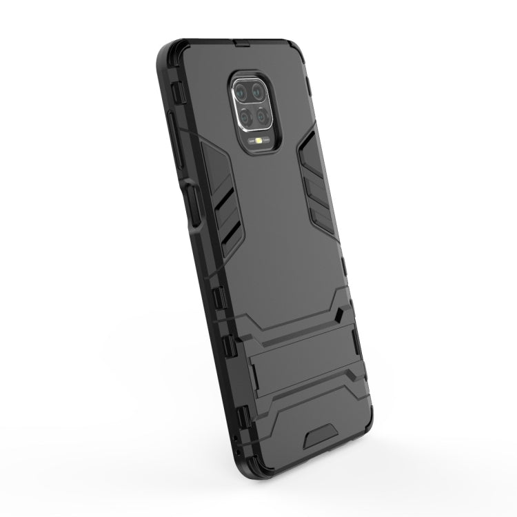 For Xiaomi Redmi Note 9 Pro Max Shockproof PC + TPU Protective Case with Invisible Holder