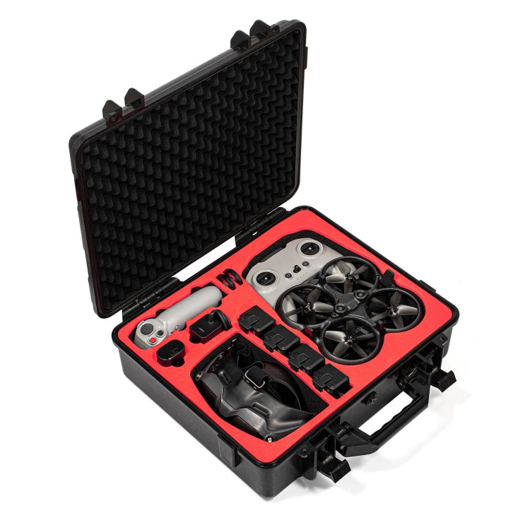 STARTRC ABS Waterproof Shockproof Suitcase For DJI Avata, Compatible with DJI Goggles 2 / FPV Goggles V2+FPV RC(Black)