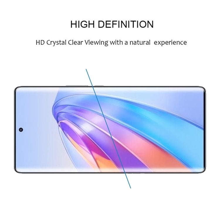 3D Curved Edge Full Screen Tempered Glass Film For Honor X40
