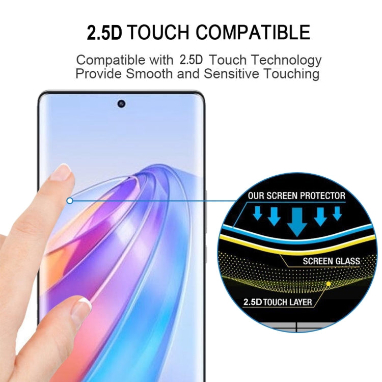 3D Curved Edge Full Screen Tempered Glass Film For Honor X40
