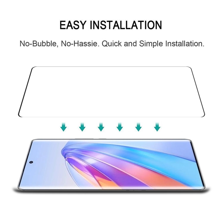 3D Curved Edge Full Screen Tempered Glass Film For Honor X40