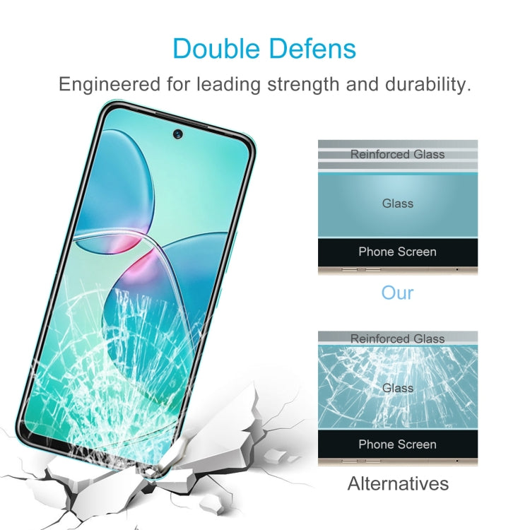 10 PCS 0.26mm 9H 2.5D Tempered Glass Film For Infinix Hot 12 Play NFC