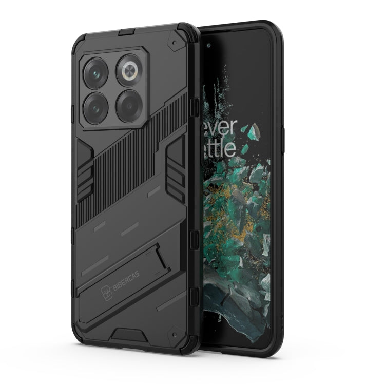 For OnePlus 10T 5G Punk Armor PC + TPU Phone Case with Holder