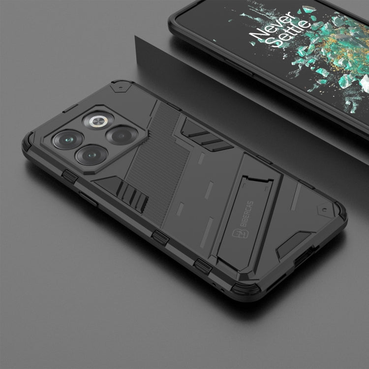 For OnePlus 10T 5G Punk Armor PC + TPU Phone Case with Holder