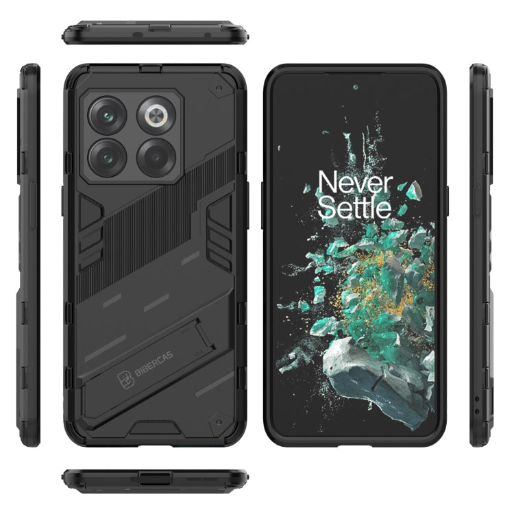 For OnePlus 10T 5G Punk Armor PC + TPU Phone Case with Holder