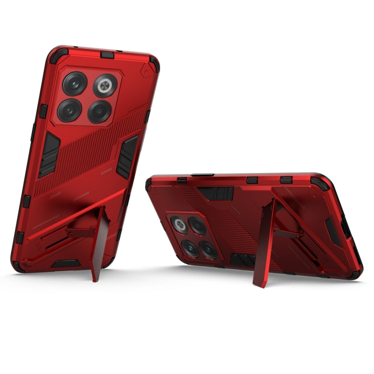 For OnePlus 10T 5G Punk Armor PC + TPU Phone Case with Holder