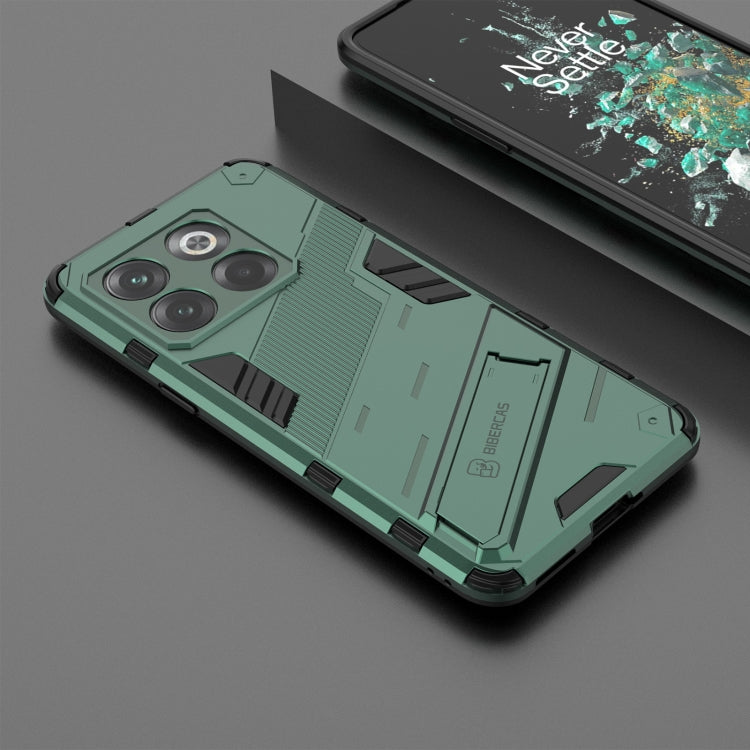 For OnePlus 10T 5G Punk Armor PC + TPU Phone Case with Holder