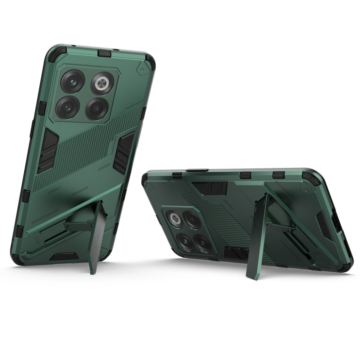 For OnePlus 10T 5G Punk Armor PC + TPU Phone Case with Holder