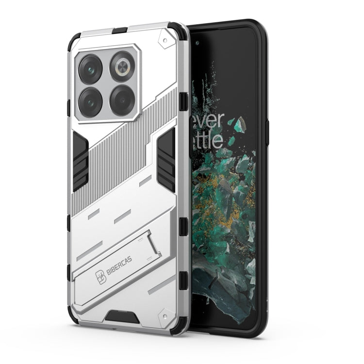 For OnePlus 10T 5G Punk Armor PC + TPU Phone Case with Holder