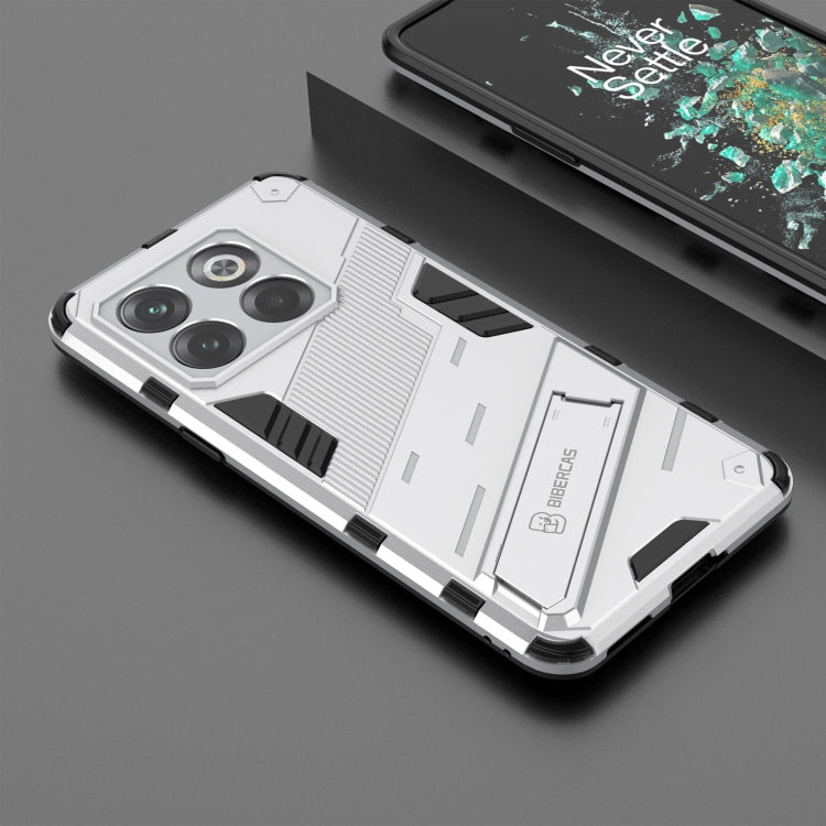 For OnePlus 10T 5G Punk Armor PC + TPU Phone Case with Holder