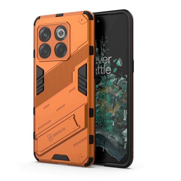 For OnePlus 10T 5G Punk Armor PC + TPU Phone Case with Holder