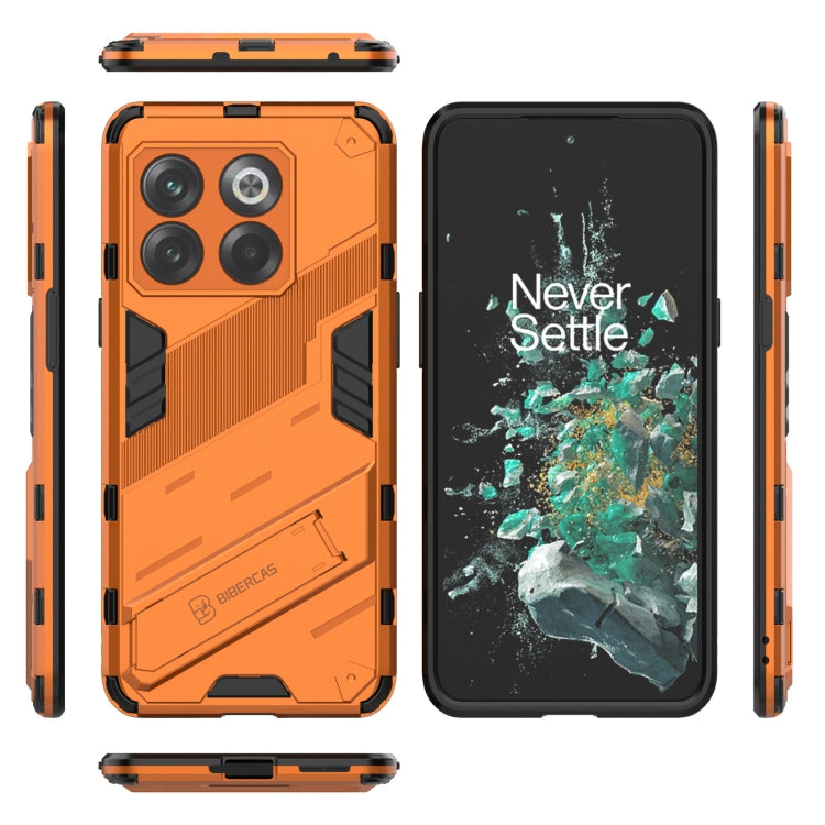For OnePlus 10T 5G Punk Armor PC + TPU Phone Case with Holder