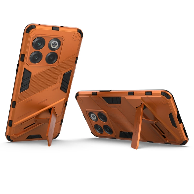 For OnePlus 10T 5G Punk Armor PC + TPU Phone Case with Holder