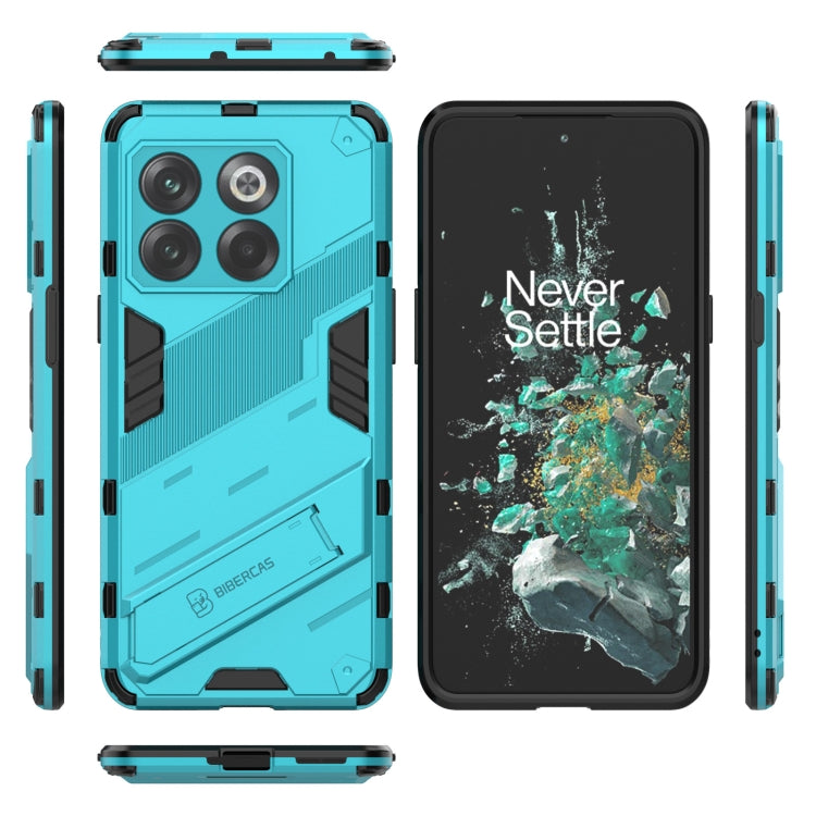 For OnePlus 10T 5G Punk Armor PC + TPU Phone Case with Holder