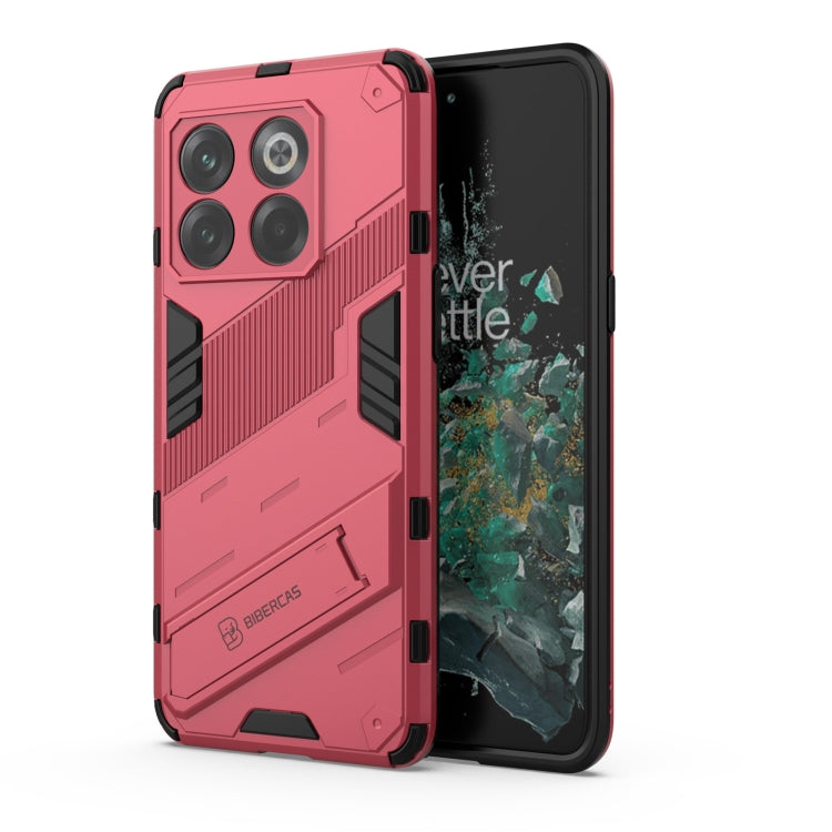 For OnePlus 10T 5G Punk Armor PC + TPU Phone Case with Holder