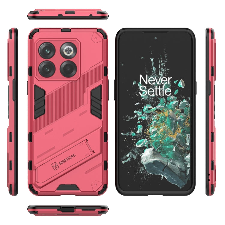 For OnePlus 10T 5G Punk Armor PC + TPU Phone Case with Holder
