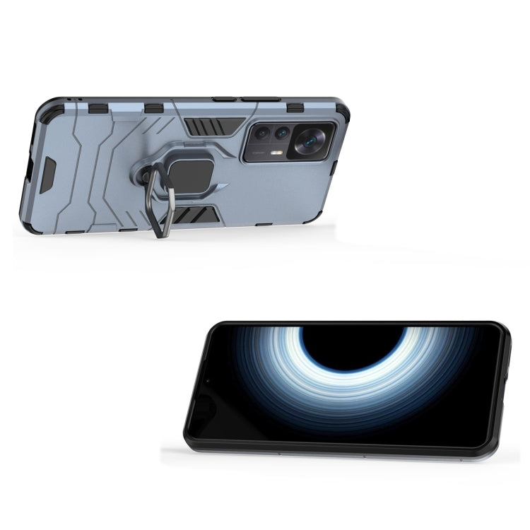 For Xiaomi Redmi K50 Ultra / Xiaomi 12T Magnetic Ring Holder PC + TPU Phone Case