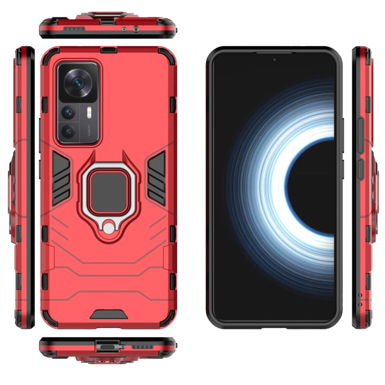 For Xiaomi Redmi K50 Ultra / Xiaomi 12T Magnetic Ring Holder PC + TPU Phone Case