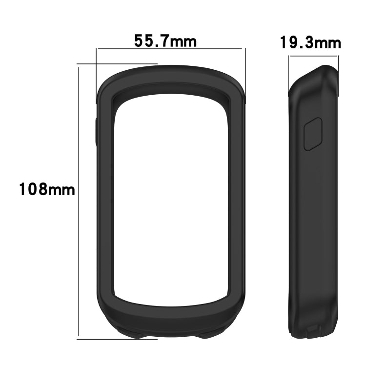 For Garmin Edge Explore 2 Stopwatch Silicone Protective Case