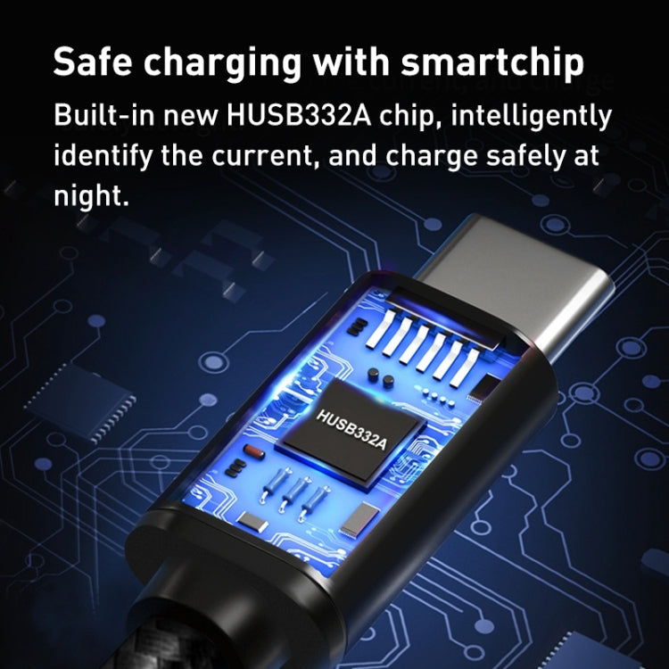 PD240W USB-C / Type-C to Type-C Fast Charging Data Cable, Length:1m(Black)