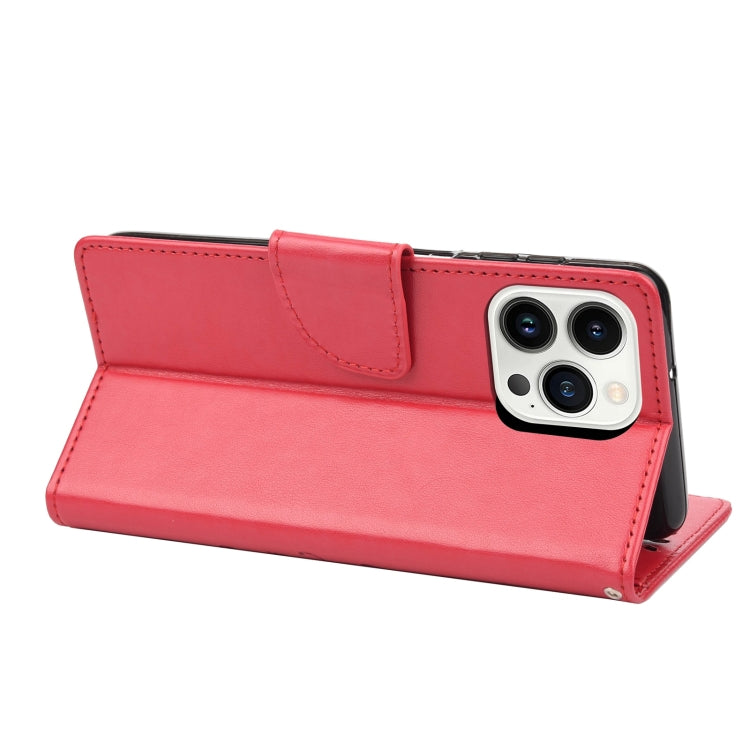 For iPhone 14 Pro Butterfly Flower Pattern Flip Leather Phone Case