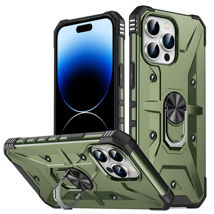 For iPhone 14 Pro Max Ring Holder Phone Case