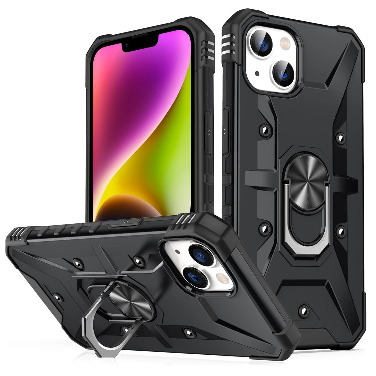 For iPhone 14 Plus Ring Holder Phone Case