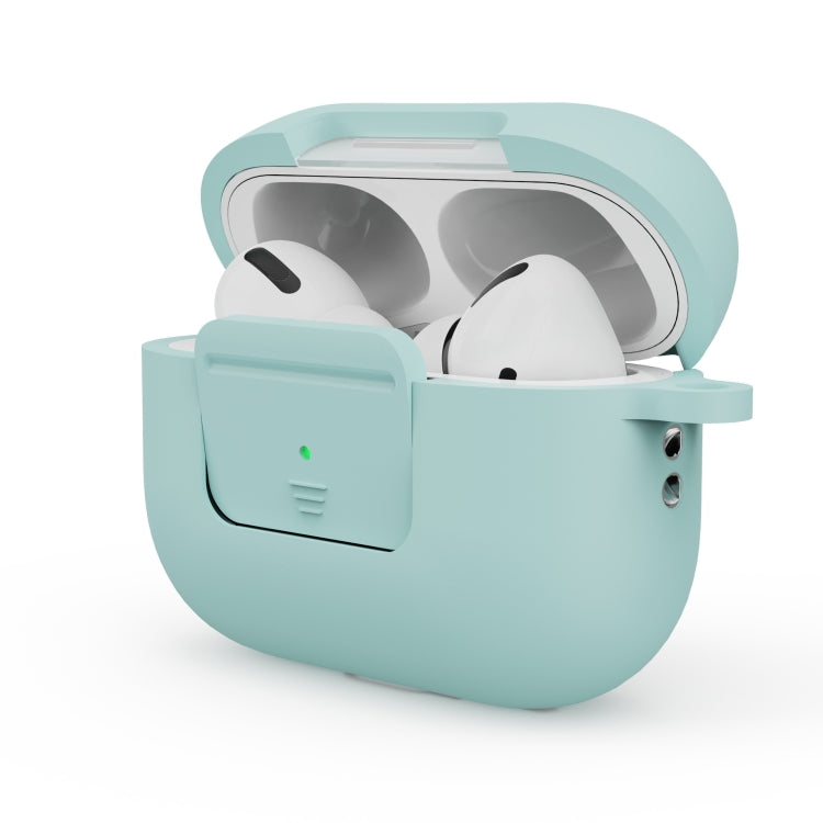 Earphone Silicone PC Protective Case with Switch Button and Buckle For AirPods Pro 2