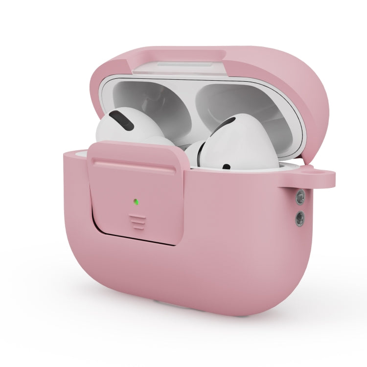 Earphone Silicone PC Protective Case with Switch Button and Buckle For AirPods Pro 2