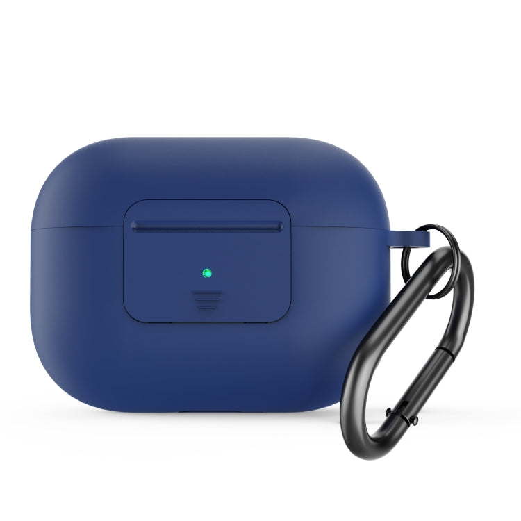 Earphone Silicone PC Protective Case with Switch Button and Buckle For AirPods Pro 2