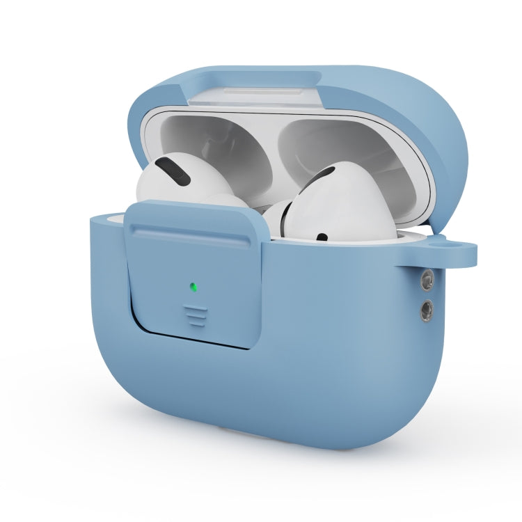 Earphone Silicone PC Protective Case with Switch Button and Buckle For AirPods Pro 2