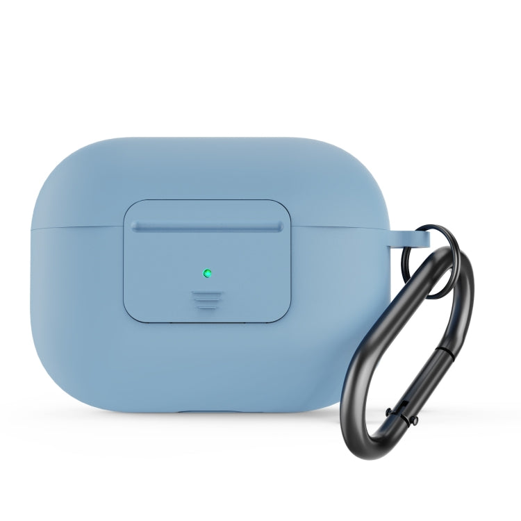 Earphone Silicone PC Protective Case with Switch Button and Buckle For AirPods Pro 2
