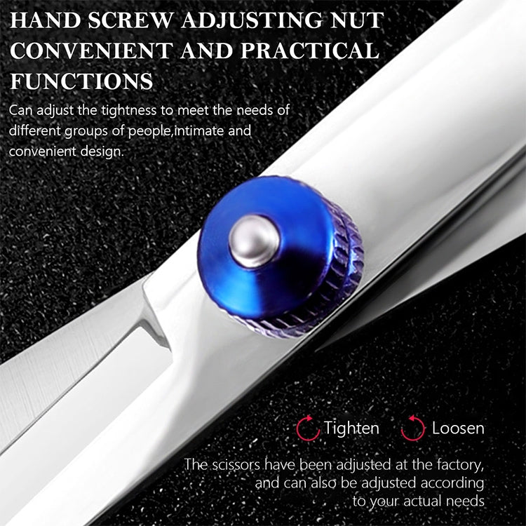 2 PCS Professional Hair Cutting Thinning Scissor Hairdressing Flat Shear Scissors Kit