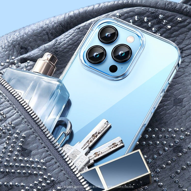 For iPhone 14 WEKOME Ultrathin Clear PC Phone Case (Transparent)